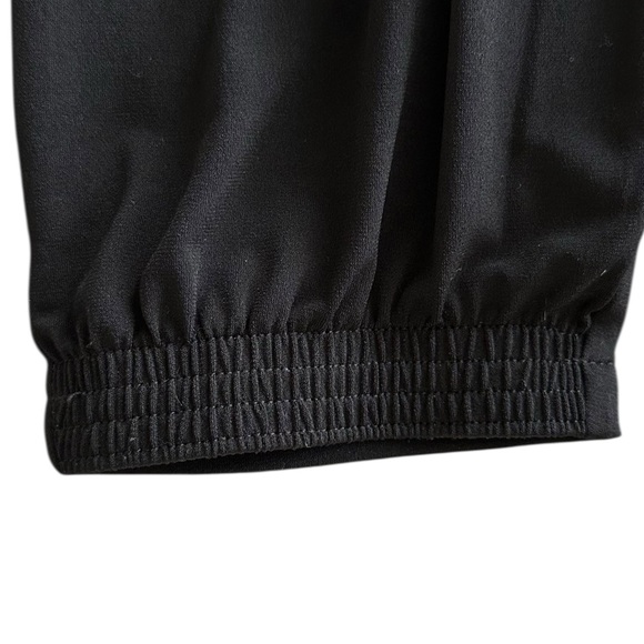 Nicole by Nicole Miller Black Sleeveless V Neck Jumpsuit Front Pockets Size XS - Picture 9 of 11